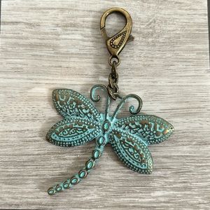 Dragonfly XL Purse Charm